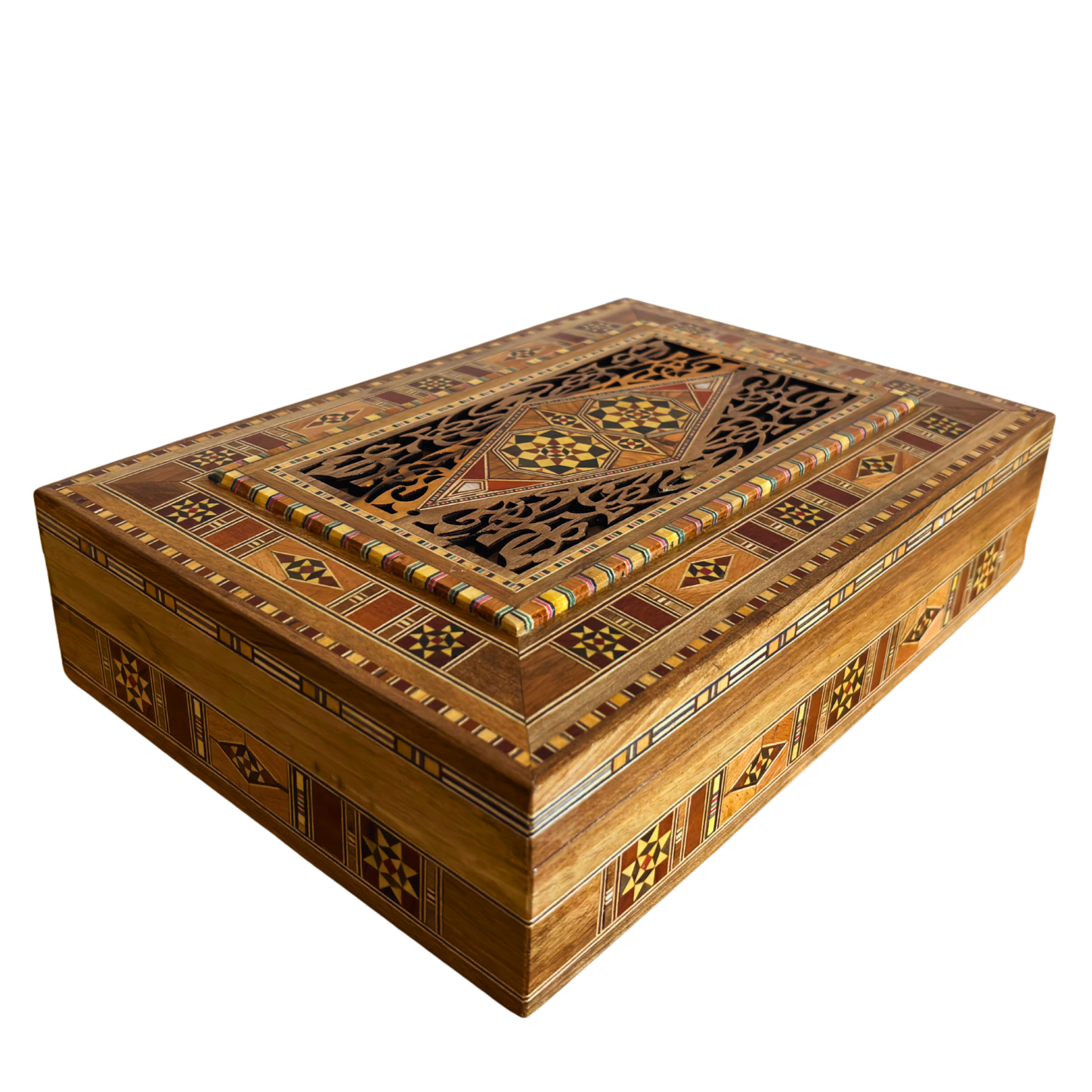 Caja Damasquina de Joyas y Recuerdos – Elegancia Artesanal
