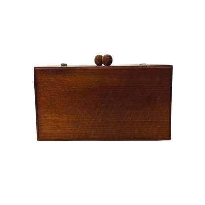 Mother – Handgefertigte Luxus-Clutch aus Damaskus mit Perlmutt